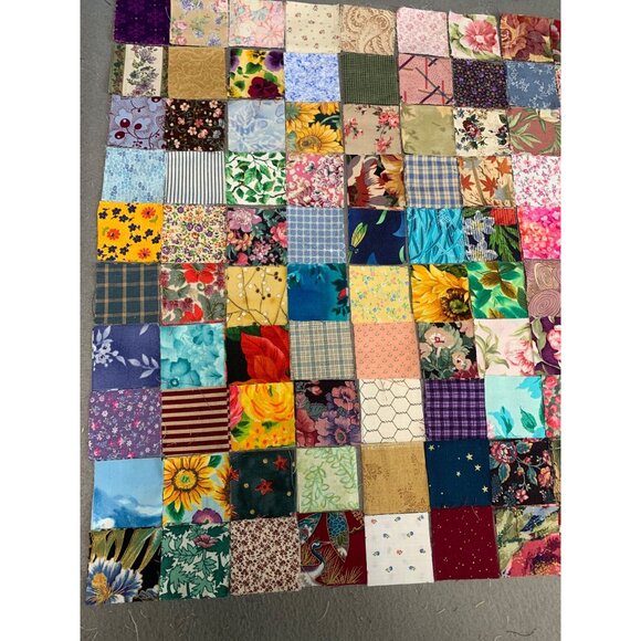 200 Floral 2" Precut Cotton Fabric Squares Bundle Quilting Craft Sewing - Picture 2 of 11